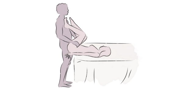Edge of the Bed sex position, a sex on standing position for thrilling and dynamic intimacy