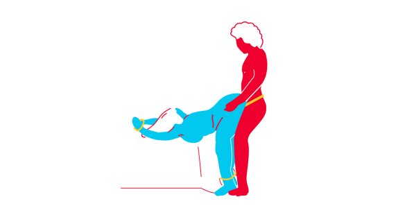 Prison Style sex position, a sex on standing position for intense and adventurous intimacy