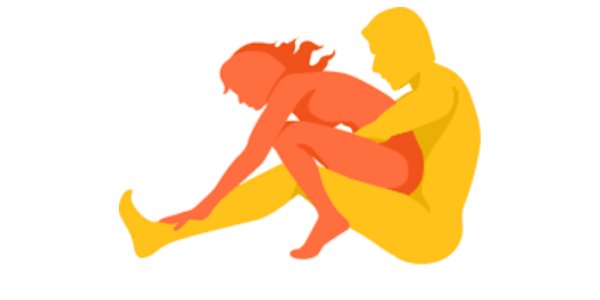 The Seated Ball is one of Kamasutra Sex Positions