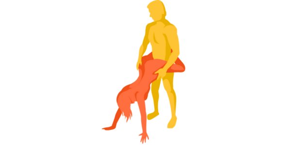 The Wheelbarrow is one of Kamasutra Sex Positions