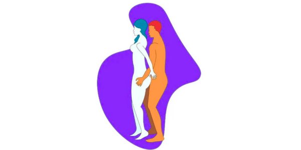 Standing Spoon sex position