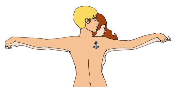 Jack and Rose sex position, a sex on standing position for passionate and adventurous intimacy