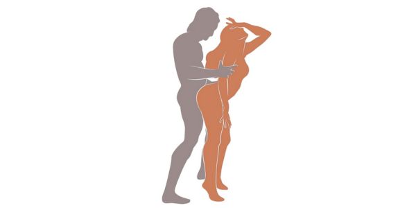 Standing Spooning sex position, a sex on standing position for intimate and adventurous connection