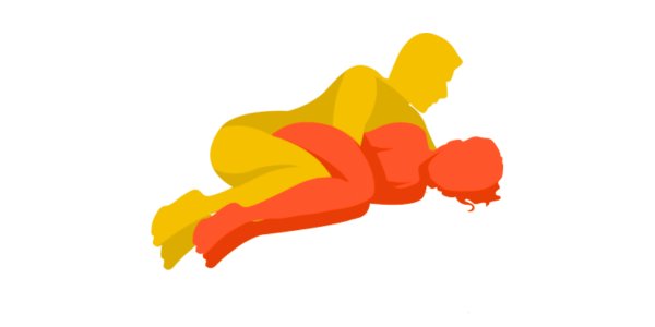 Side-lying position for comfort and relaxation, with tips on how to squirt during sex