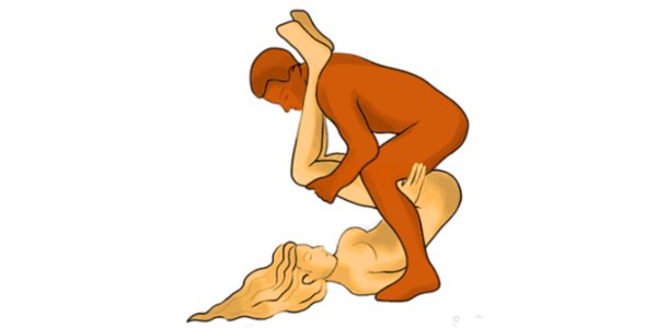 A demonstration of the piledriver sex position, showcasing the unique angles and benefits of this intense sex position