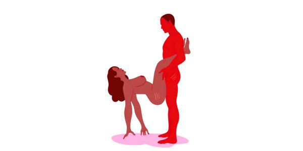 Wheelbarrow sex position