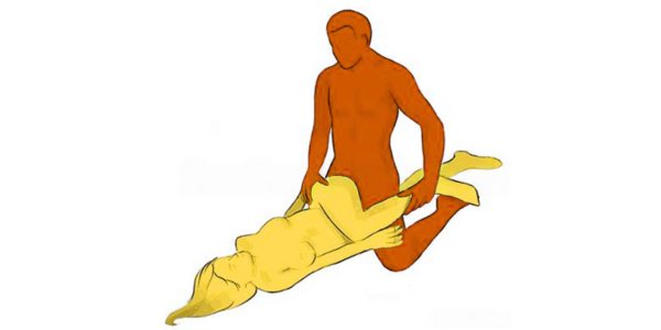 Sideways Mating Press sex position