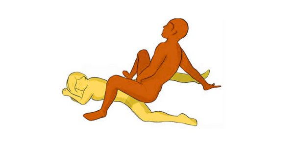 Fan showing variations of the prone bone sex position