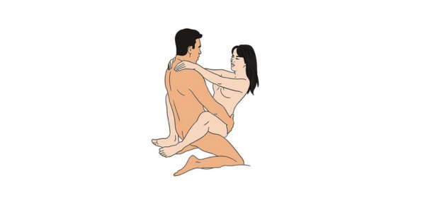 Couple in Lotus Position Yab Yum illustrating balance and intimacy through sex yoga postures