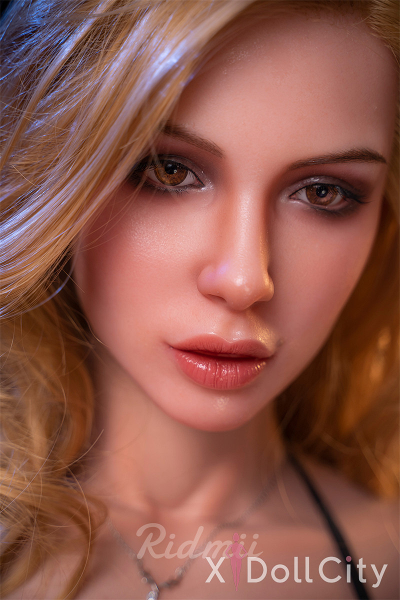 166cm Silicone Head TPE Body Blonde Mesh Bikini Love Doll