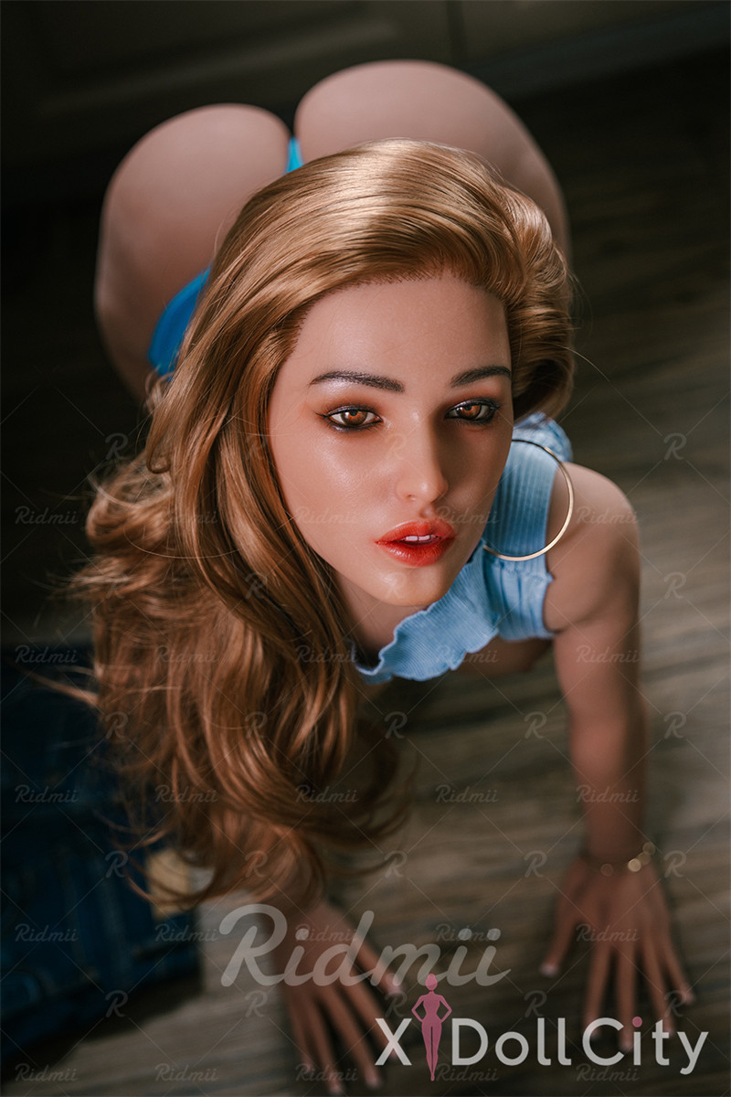 164cm Silicone Head TPE Body Brown Hair Sexy Doll