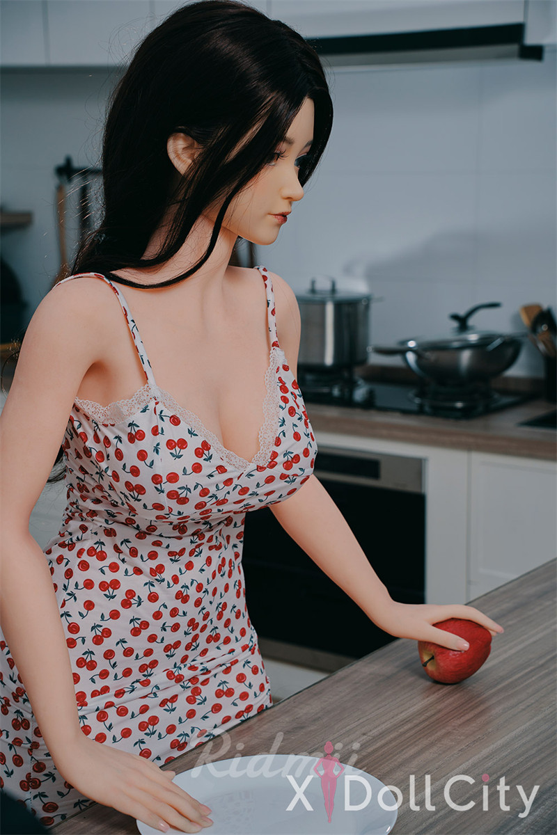 163cm Silicone Head TPE Body Ridmii Doll – Cherry Dress