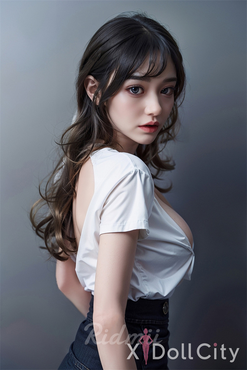 168cm Silicone Head TPE Body Innocent Brown Hair Love Doll