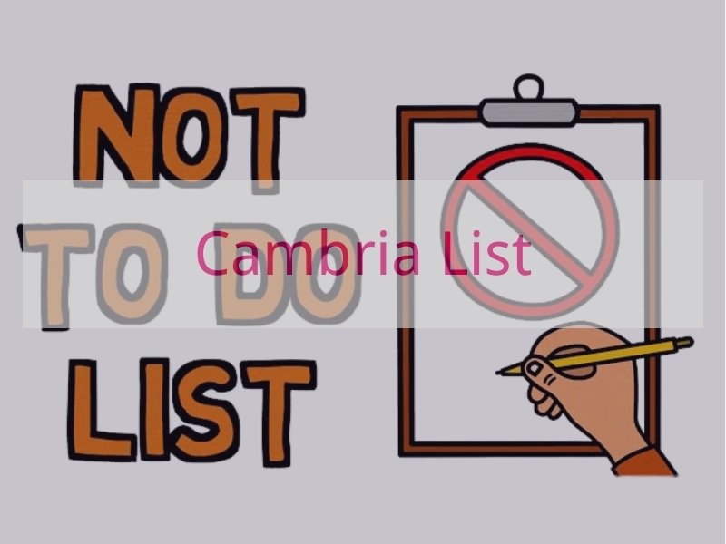 Cambria List