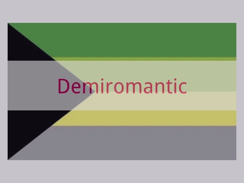 Demiromantic