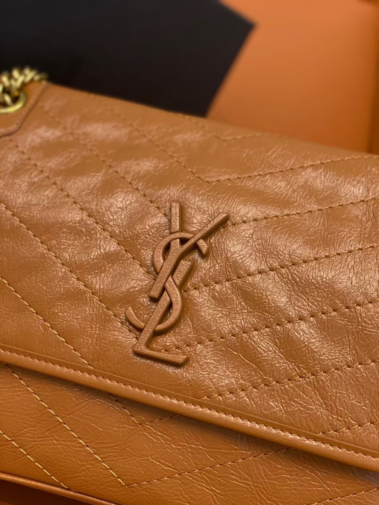 High version YSL shoulder bag
