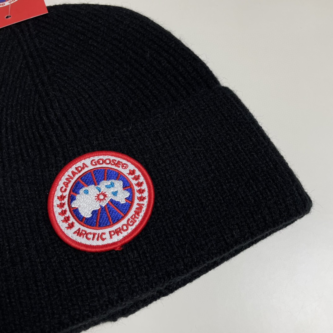 Canada Goose Logo Beanie Warm Hats
