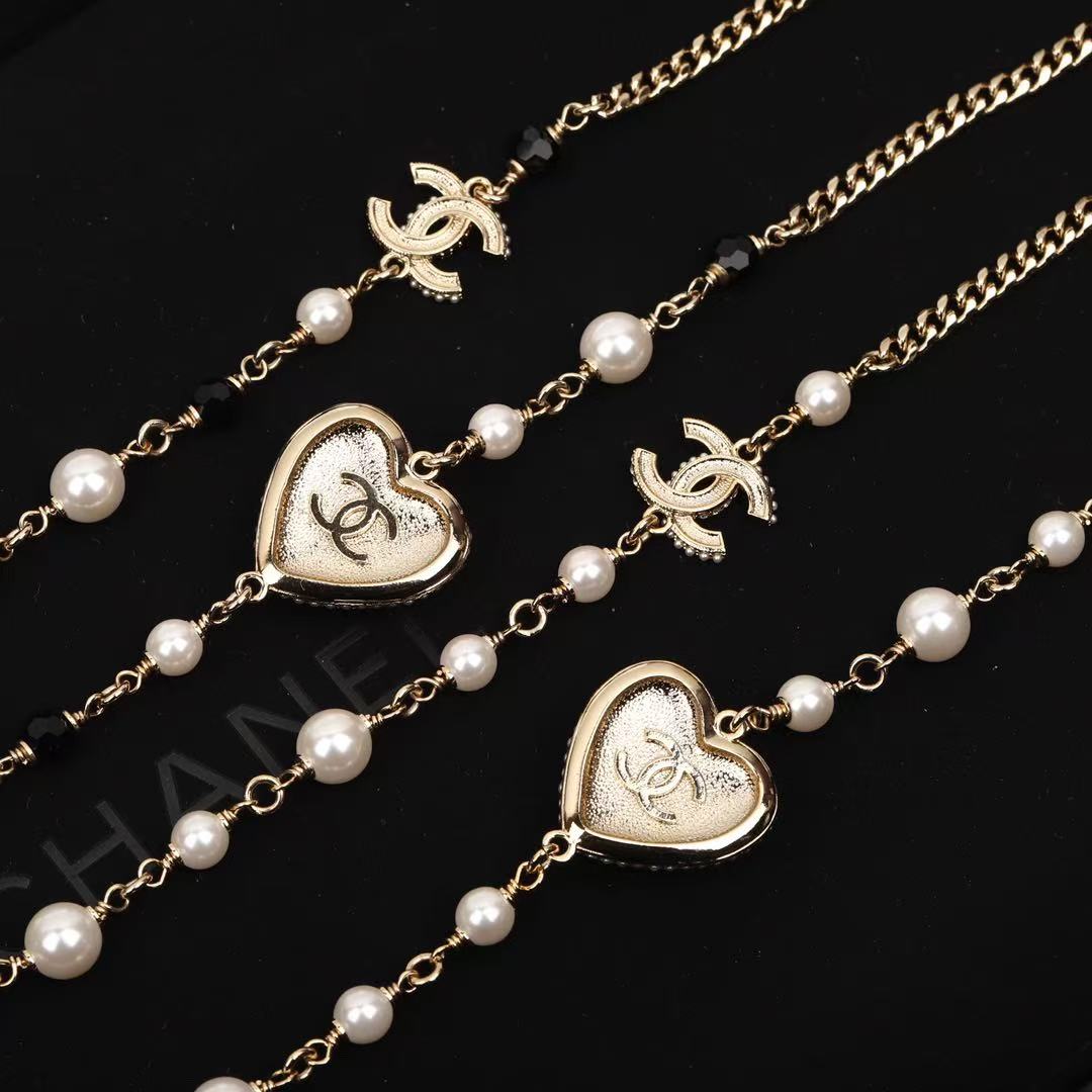 Chanel Love Pearl Necklace necklace