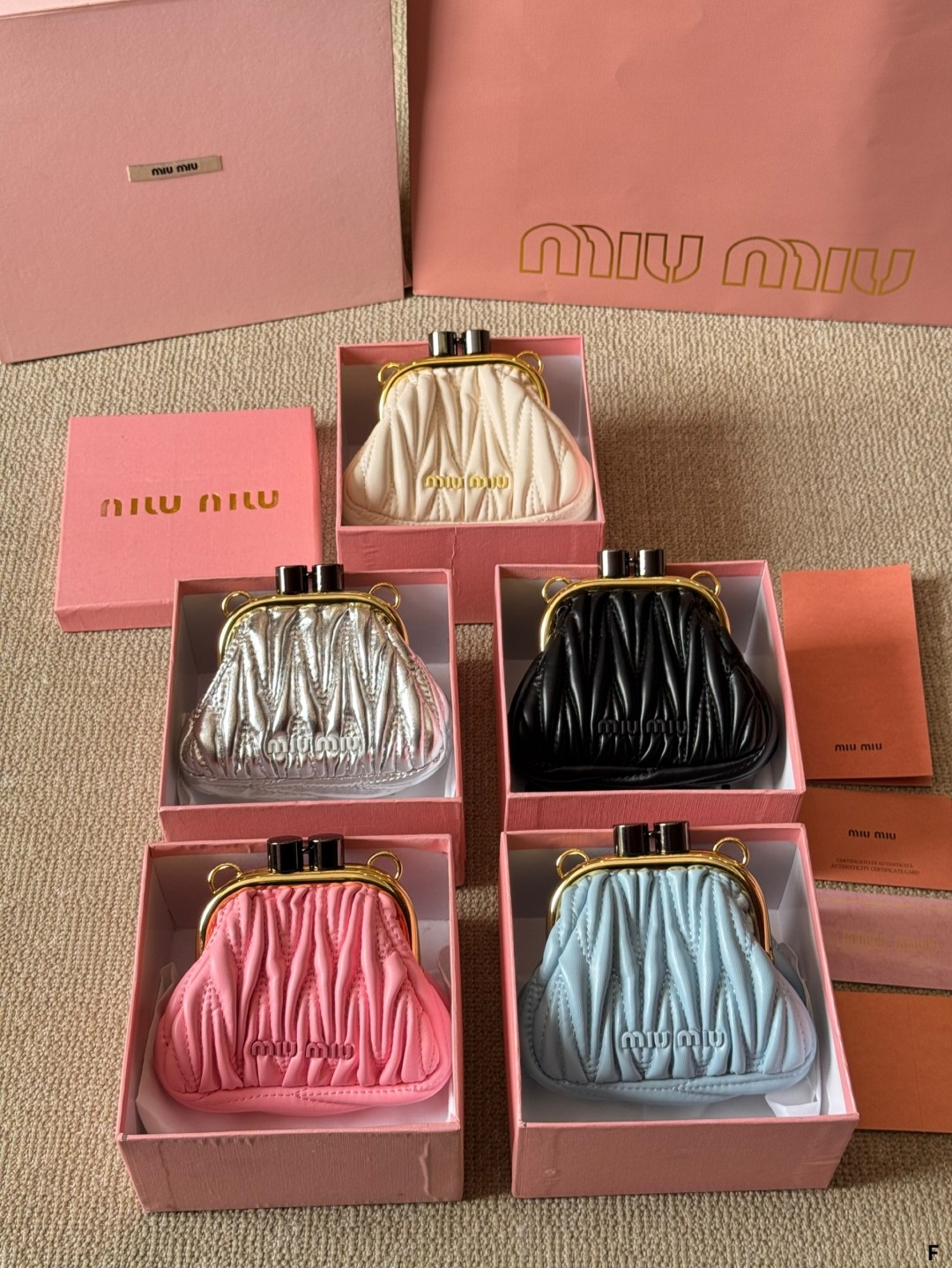 MiuMiu belle shell bag