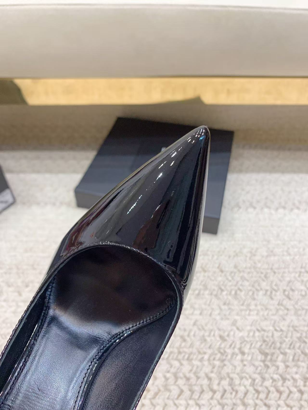 Saint Laurent High Heels Patent Leather