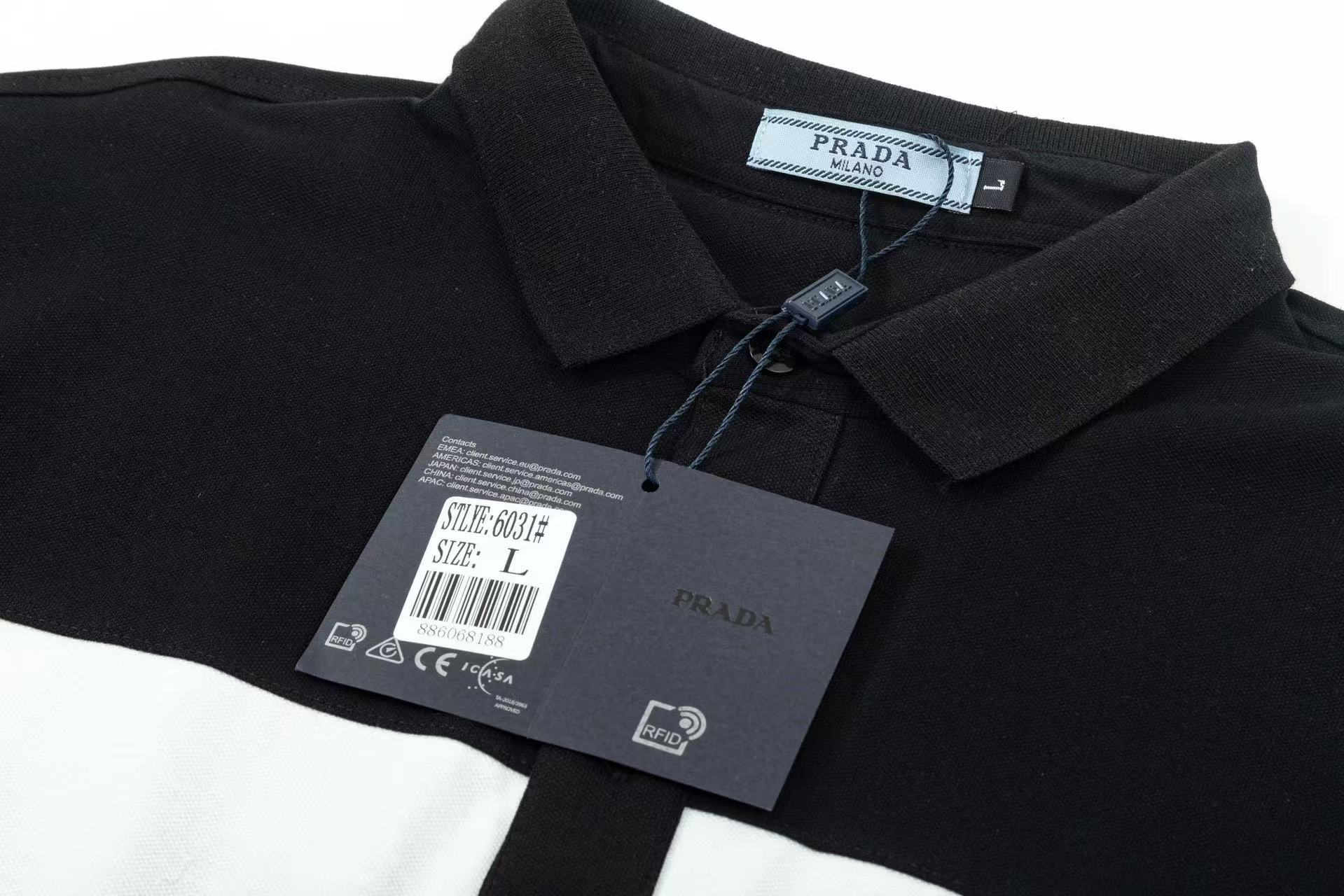 Prada high quality polo T-shirt