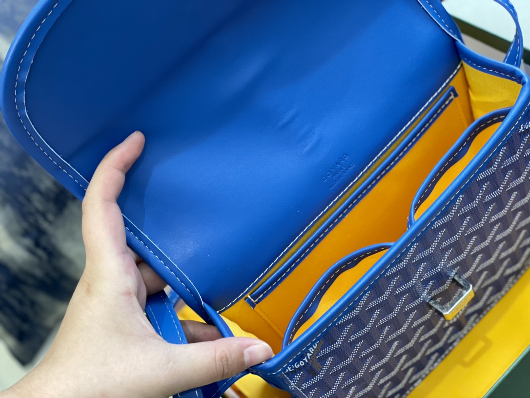 Goyard saddle bag