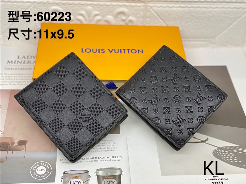 LV Replica LOUIS VUITTON Damier Azur Portefeuille Marco Wallet