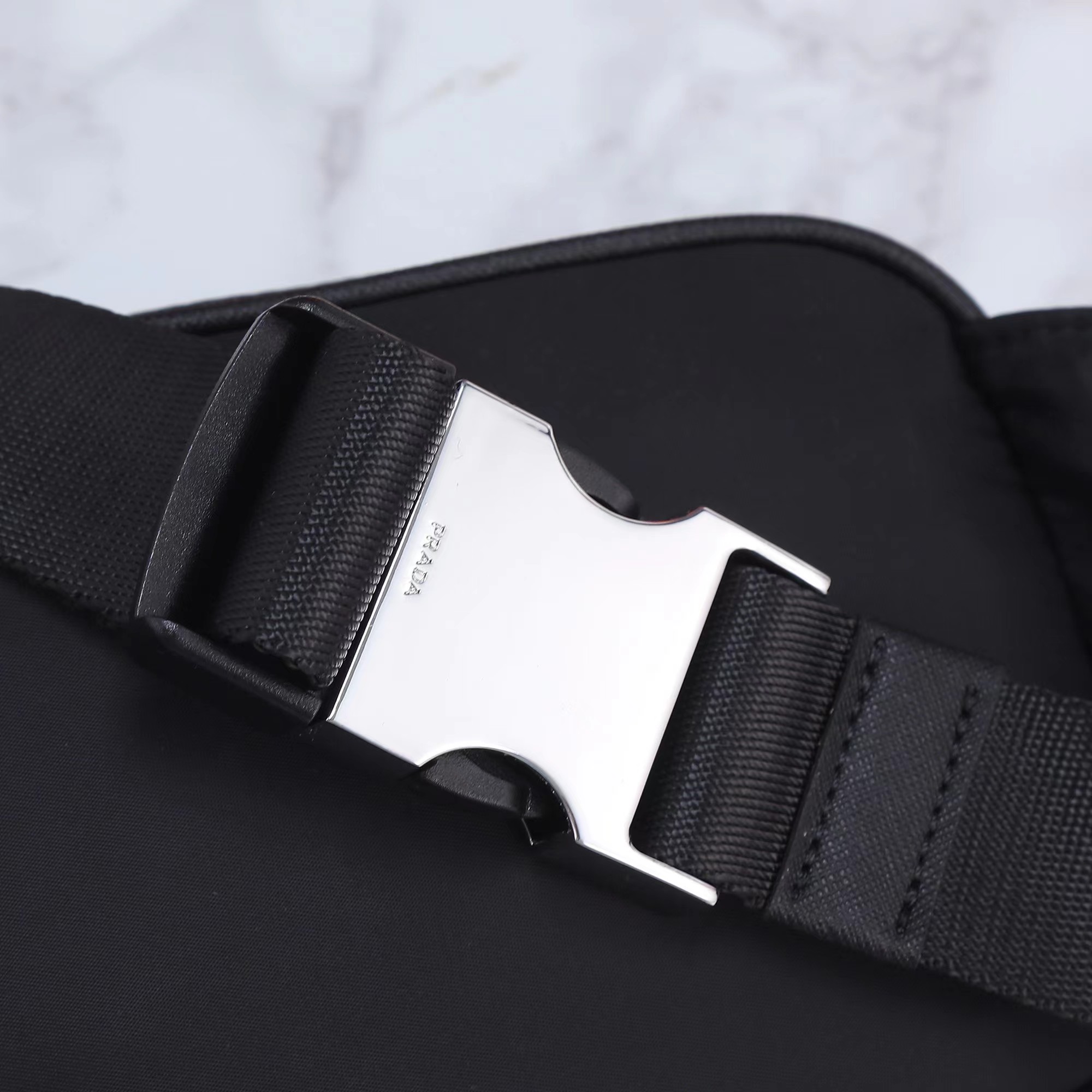High Quality Prada Nylon waist and chest Unisex bags