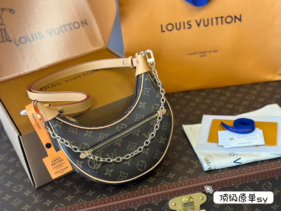 Louis Vuitton denim Moon Odeo Moneygram bag
