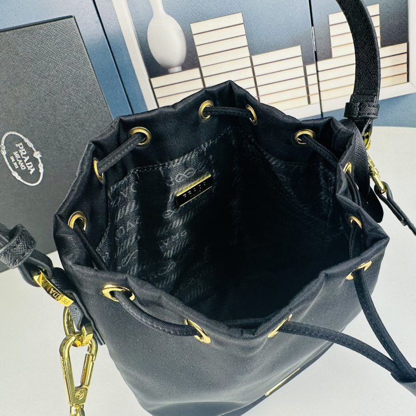 Prada mini bucket bag