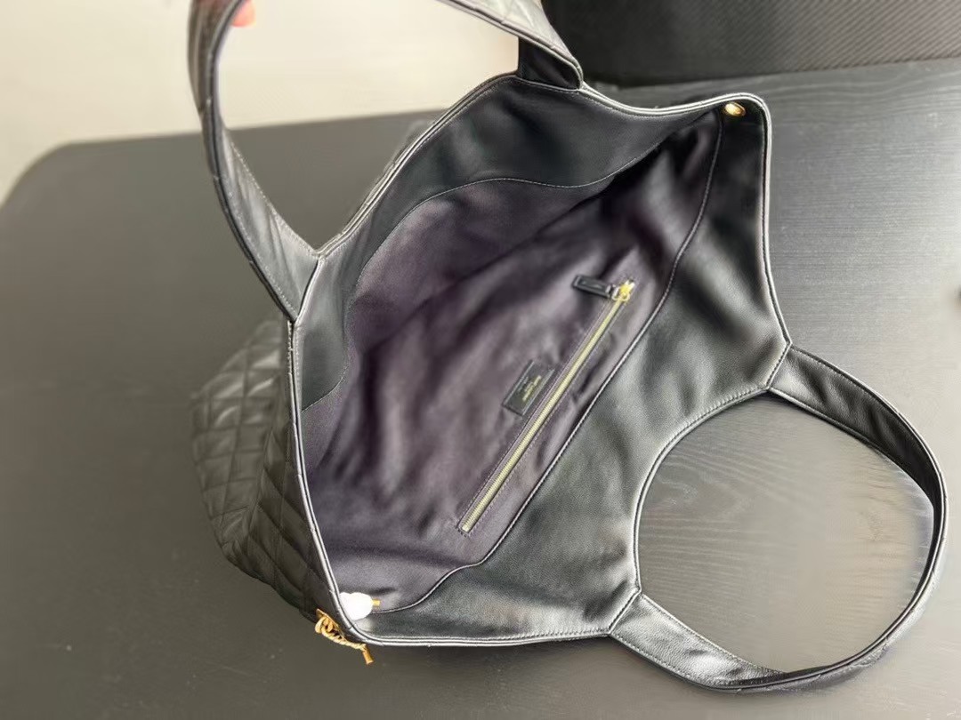 Top version YSL original leather handbag