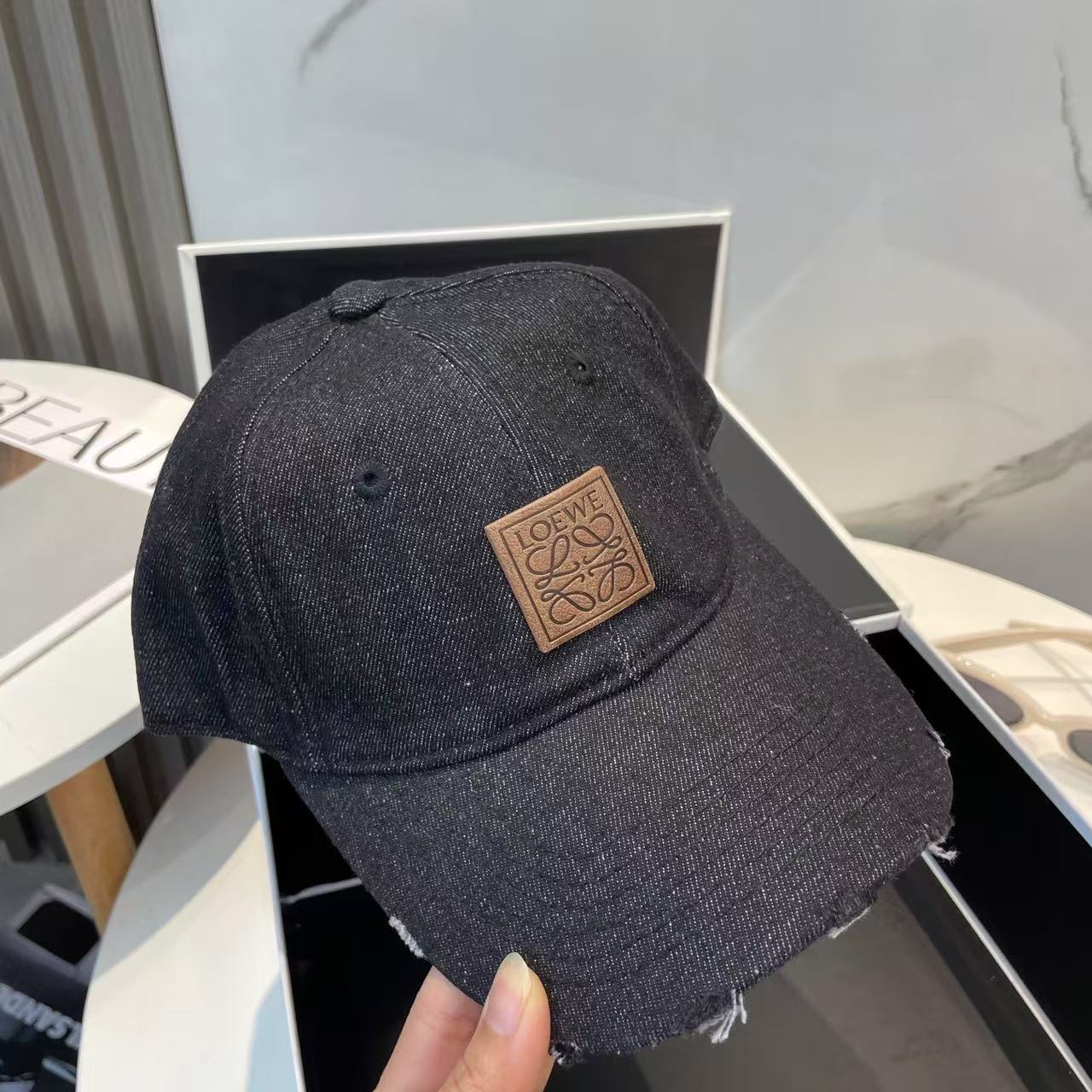 LOEWE washed cowboy hat