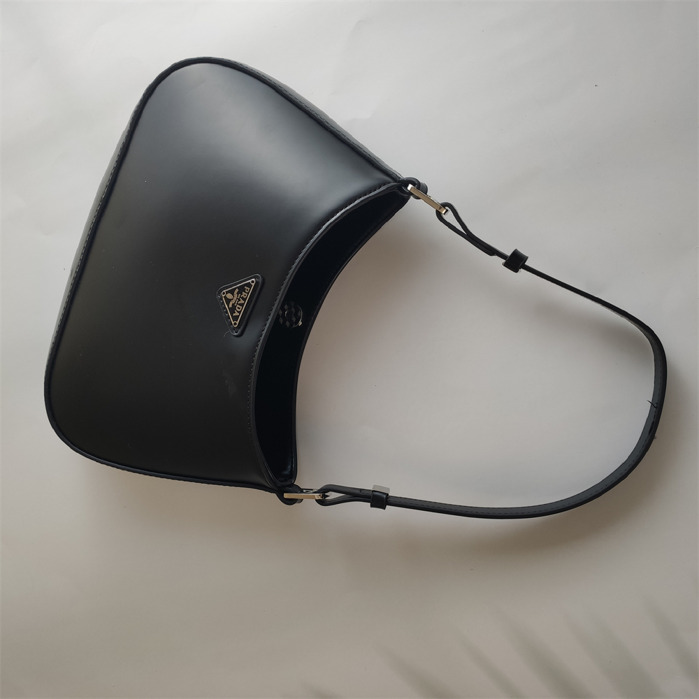 Prada Cleo Patent Leather Shoulder Bag