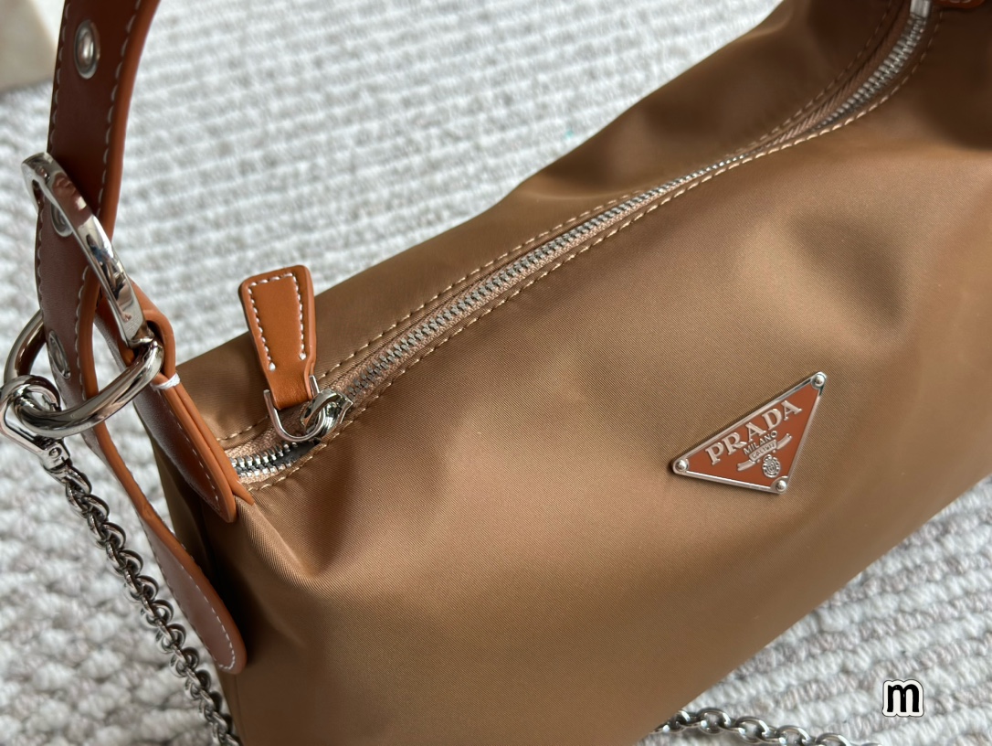 Prada Dumpling Bun chain handbag