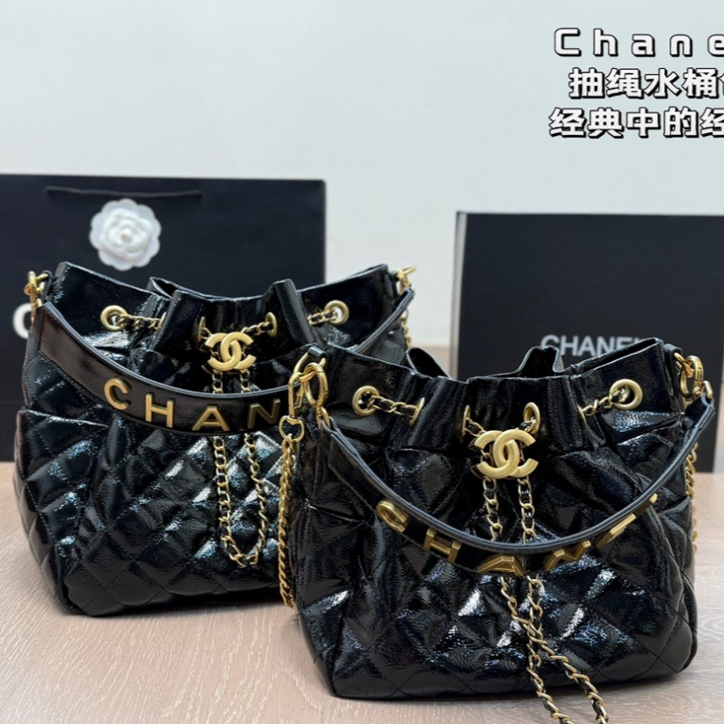 Replica -Chanel drawstring bucket bag
