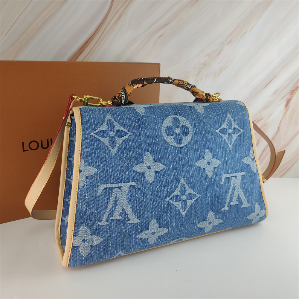 LV Louis Vuitton Denim Nurse Bag