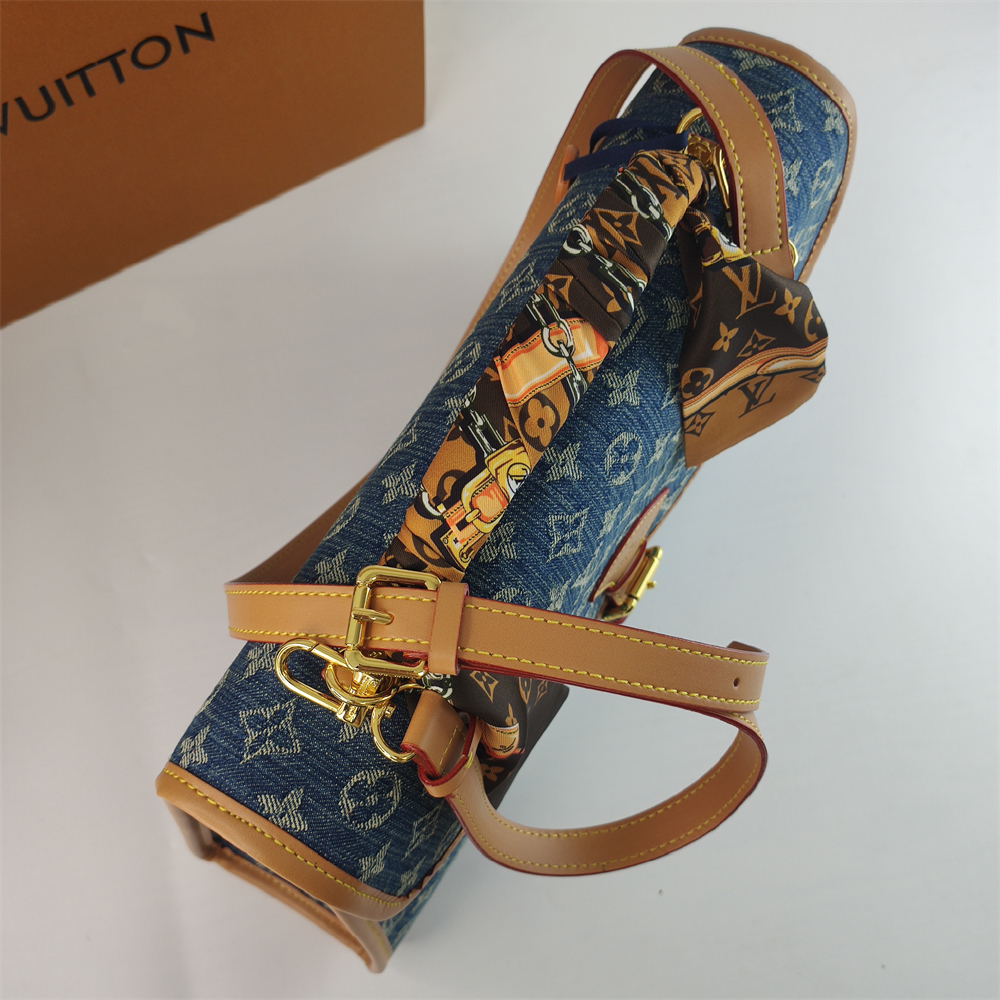 LV Louis Vuitton Denim Nurse Bag
