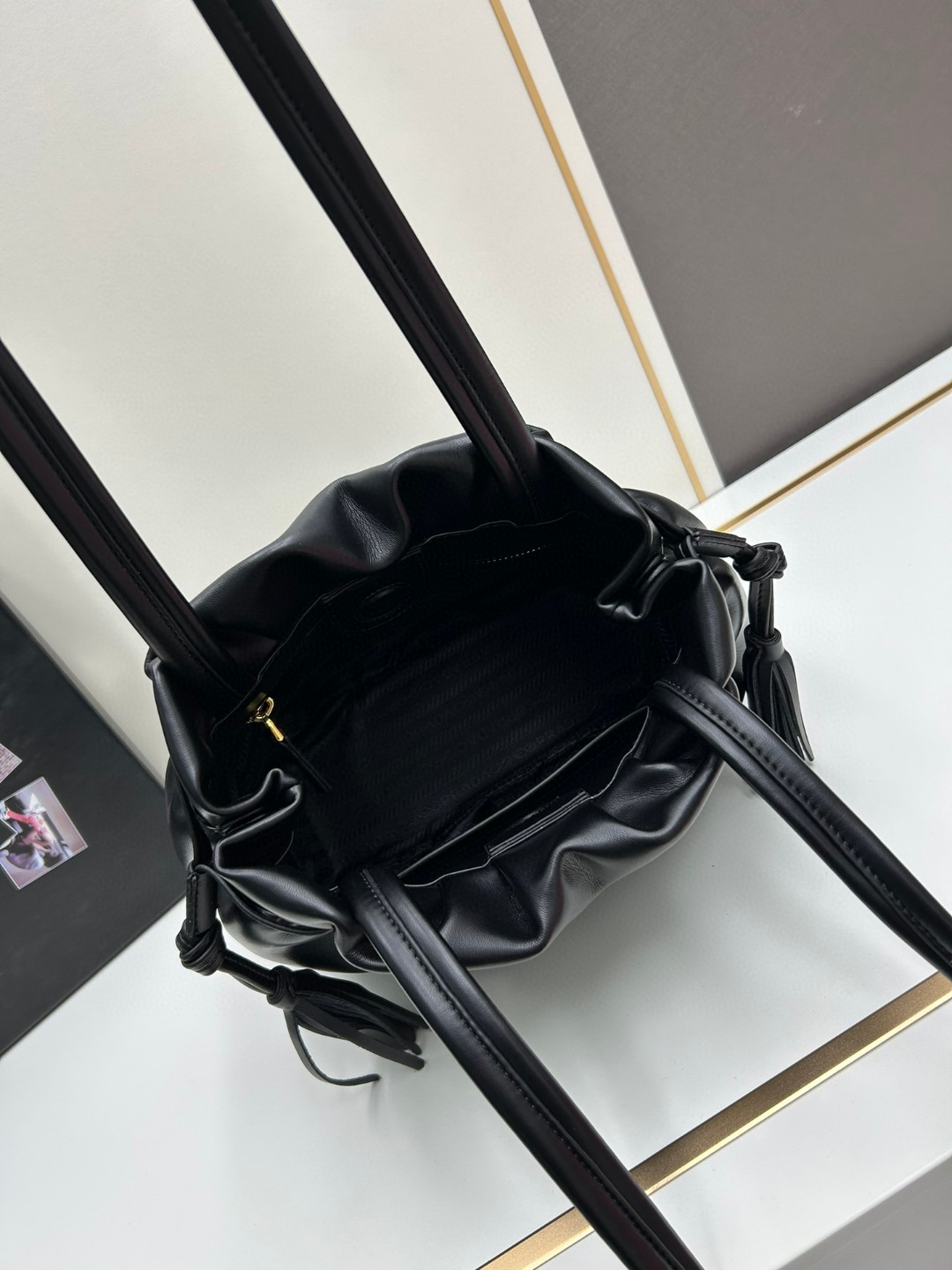 High Quality Prada Nappa Leather Shoulder Bag