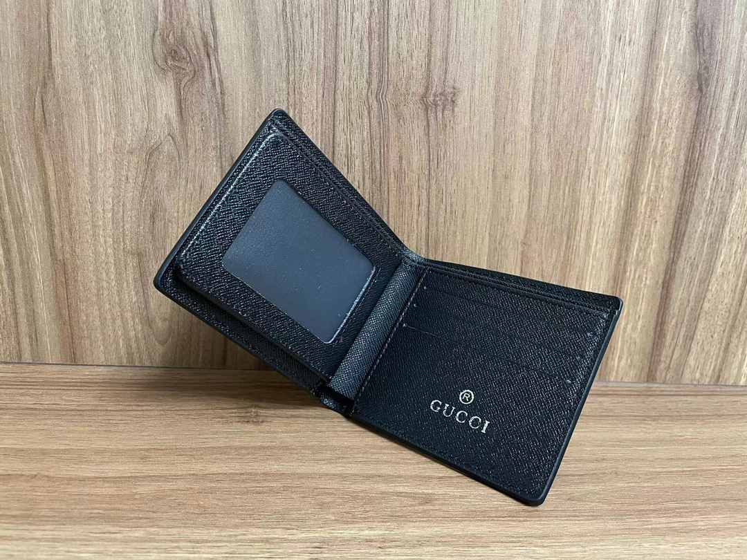 Replica Gucci Tiger Wolf Animal Monogram Bifold Wallet