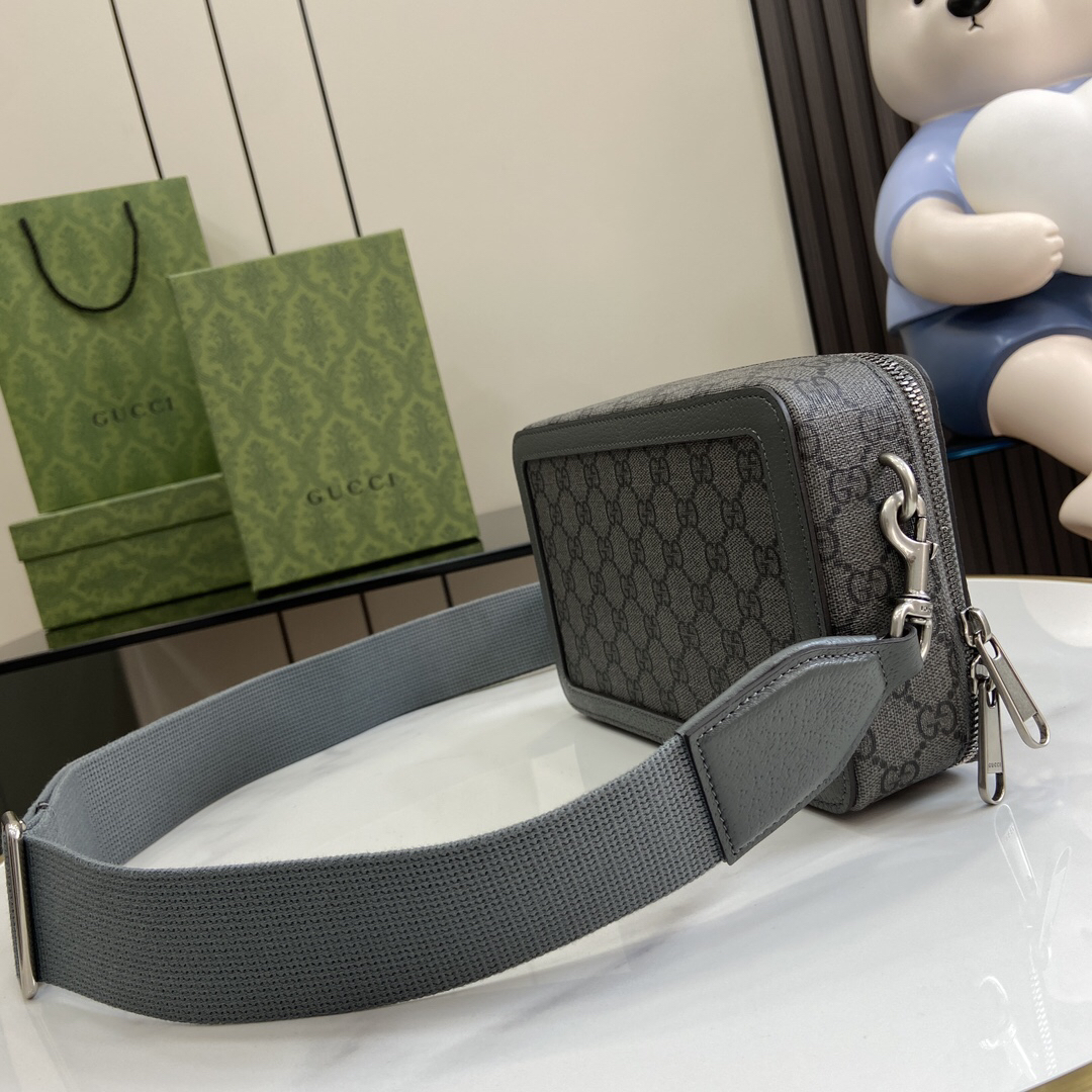 Top version Gucci cowhide ophidia shoulder bag