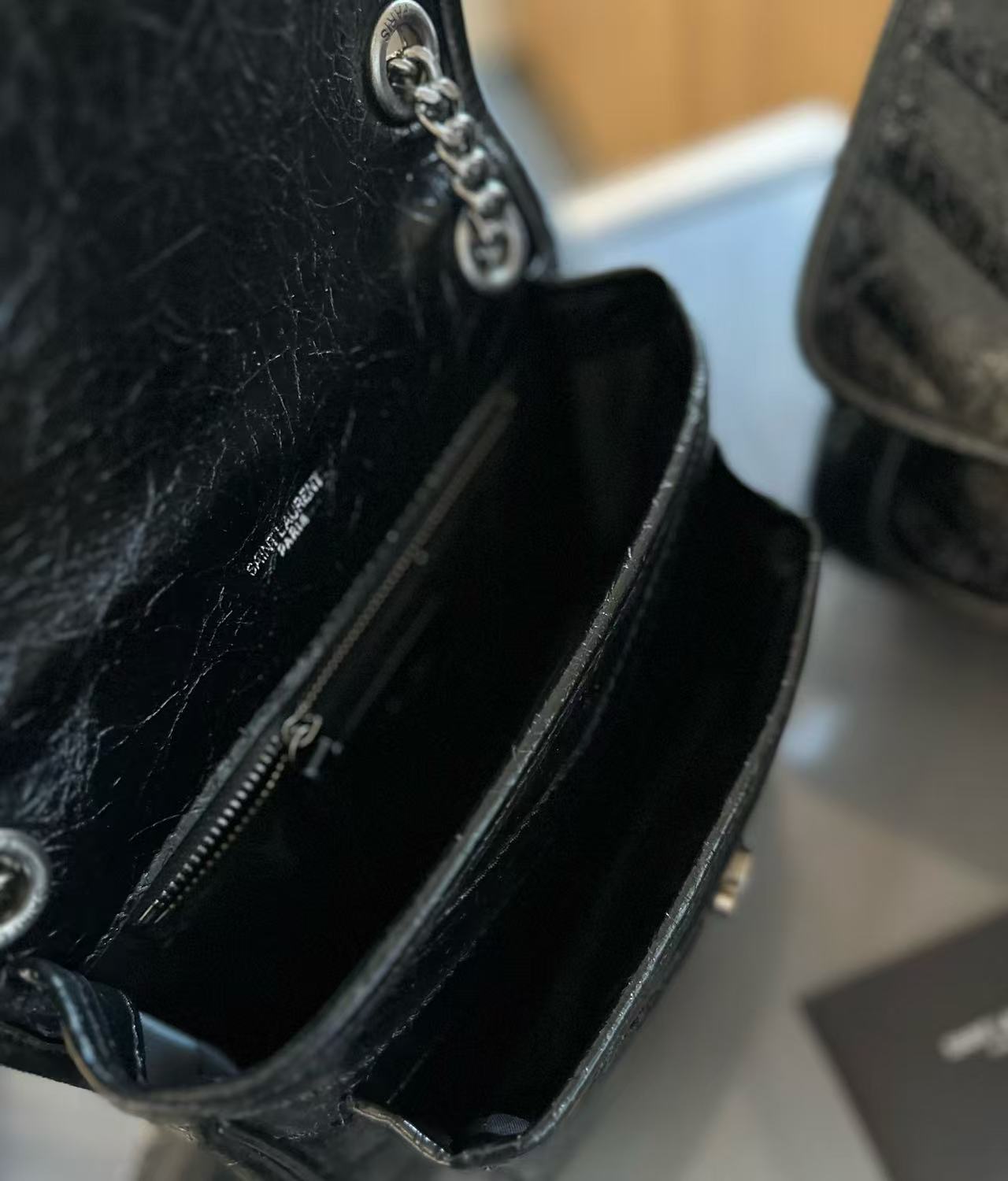 YSL Niki Monogram Logo Bag