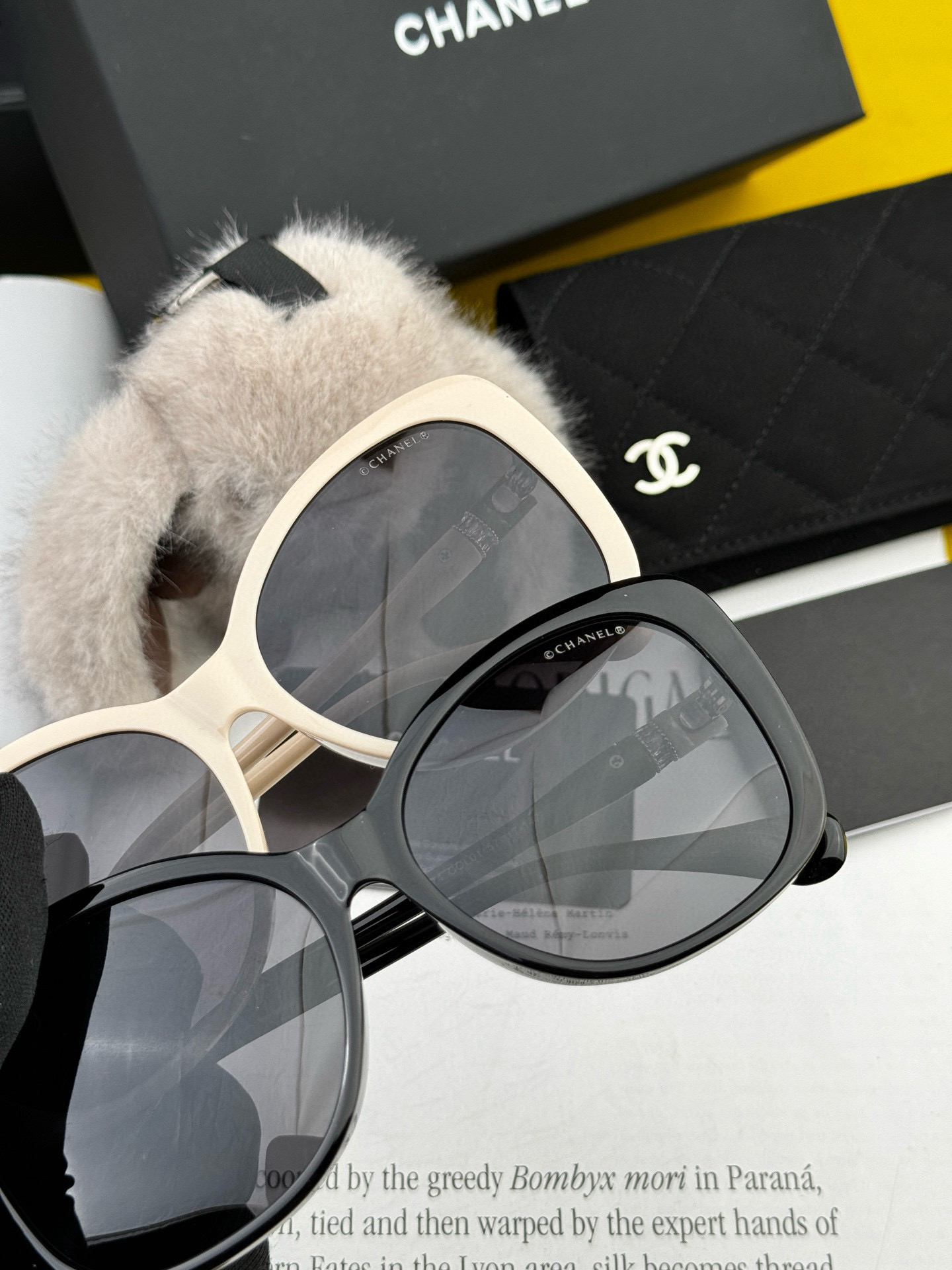 Chanel 2025 Trendy Hot Style Fashion Square Frame Sunglasses