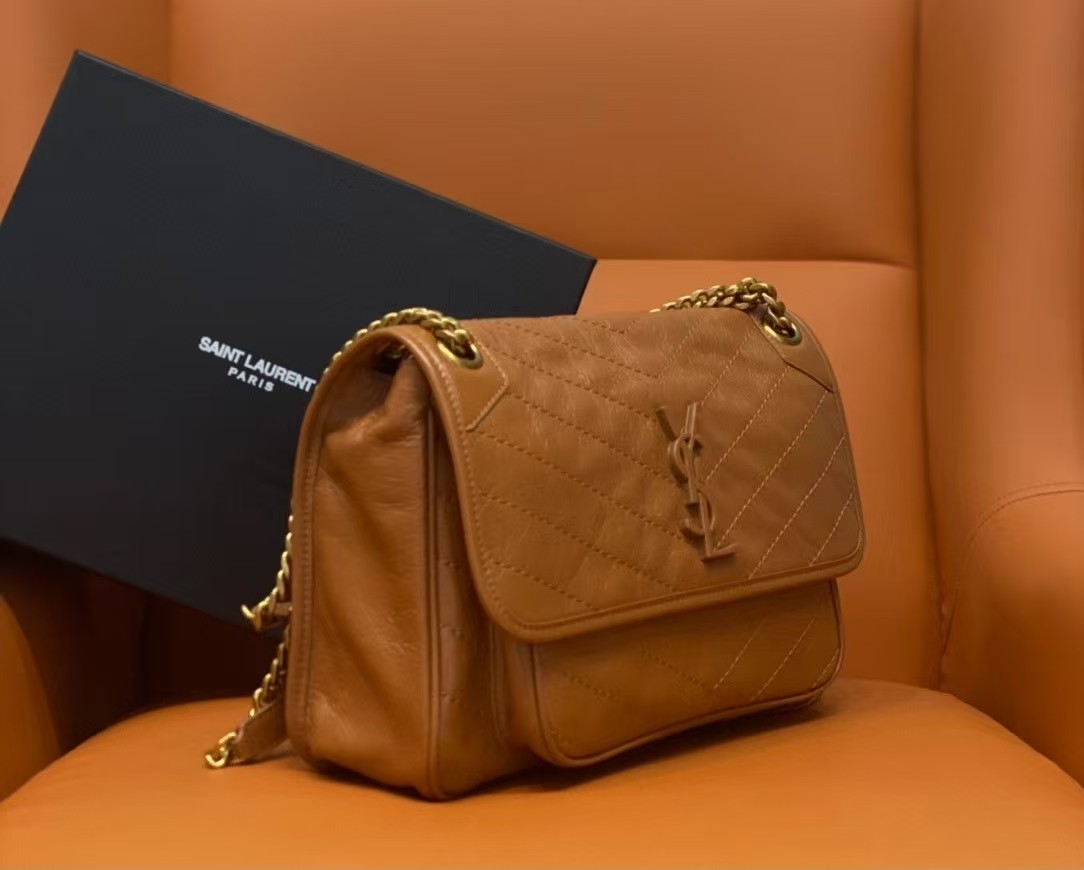 High version YSL shoulder bag