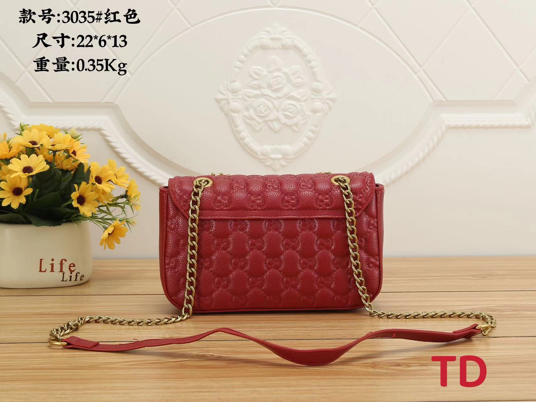 Gucci embossed bag replica