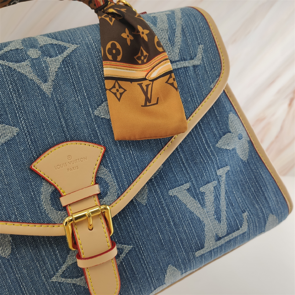 LV Louis Vuitton Denim Nurse Bag