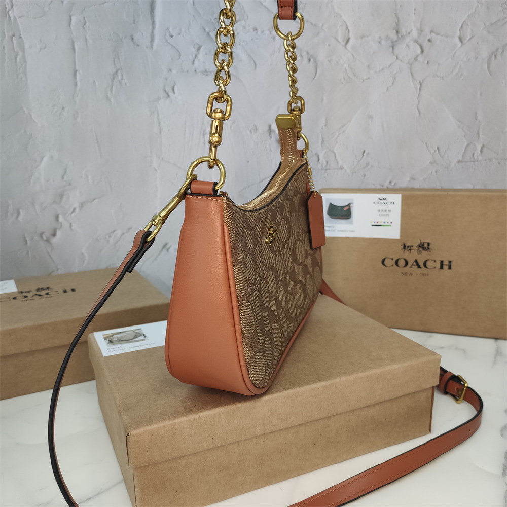 Coach Teri Shoulder Bag In Signature Canvas