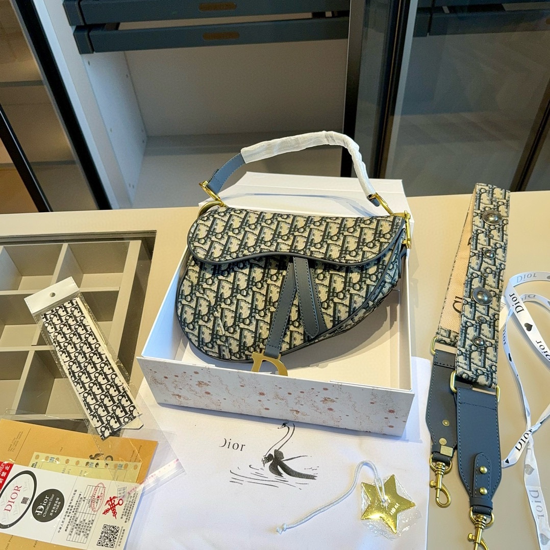 Replica DIOR Saddle  Baby bag