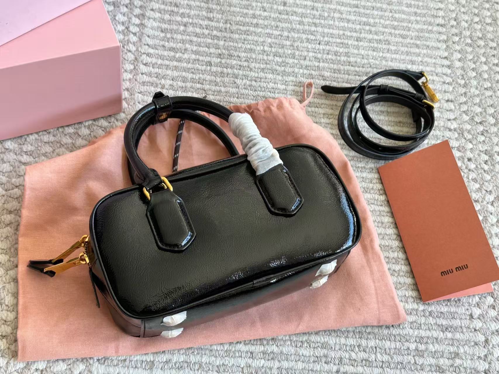 MIUMIU Classic bowling briefcase