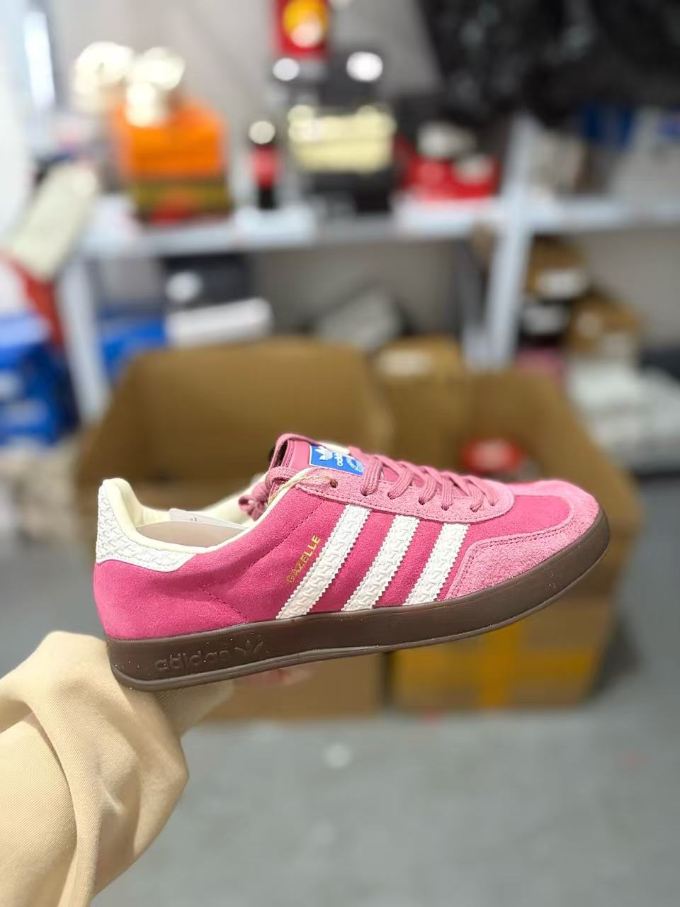 Adidas gazelle indoor trainers