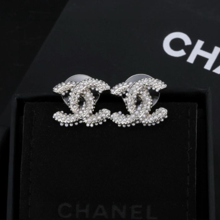 Chanel Rhinestone earrings